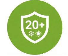 Plastový obrubník OZYboard 45 životnost 20+ let