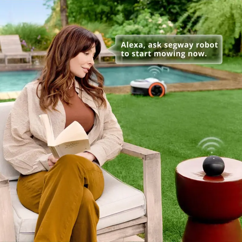 Aplikace sekačky Segway
