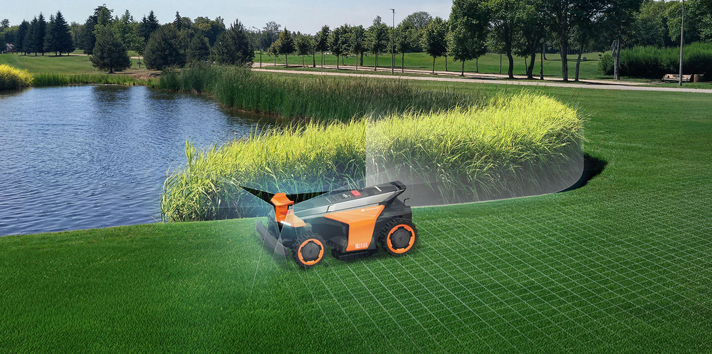 Odolná konstrukce Segway Navimow Terranox CM120M1E