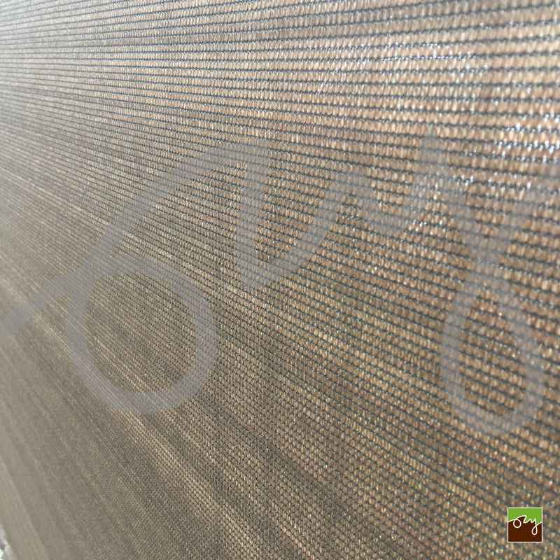 stínící síť hnědá