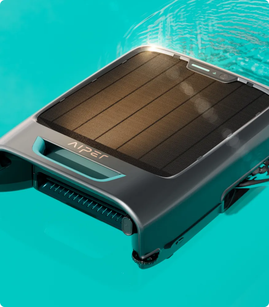 Aiper Surfer S2 se solárním nabíjením a systémem SolarSeeker