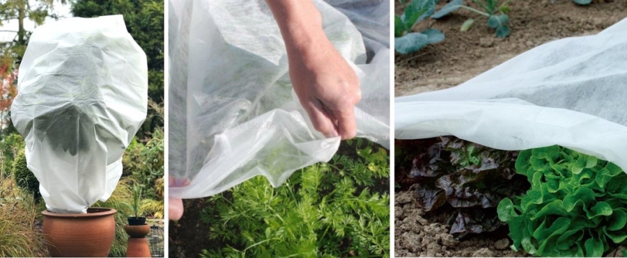 Návleky na ochranu rostlin proti mrazu