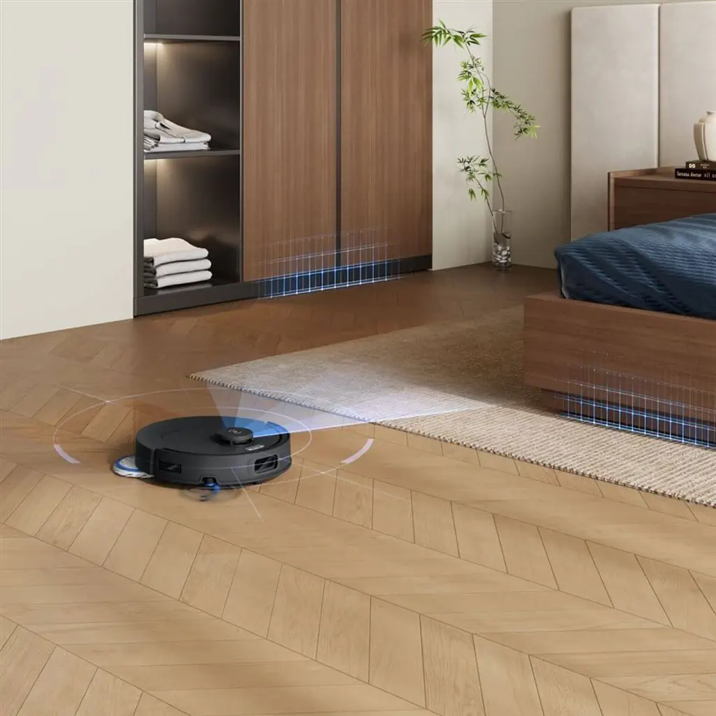 ECOVACS DEEBOT T30C OMNI – navigace mezi překážkami v domácnosti