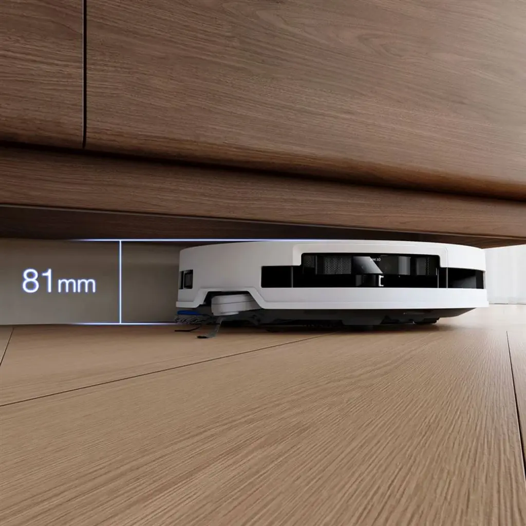 ECOVACS DEEBOT T50 PRO OMNI WHITE – robotický vysavač s bílou OMNI stanicí