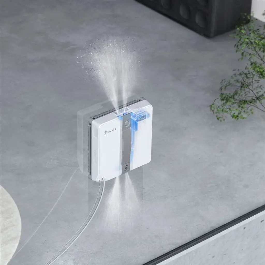 ECOVACS WINBOT MINI - dvě trysky a rozprašování vody