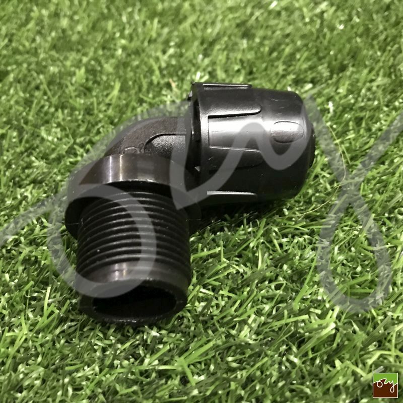 Šroubovací koleno Ø20mm - 3/4" vnější závit