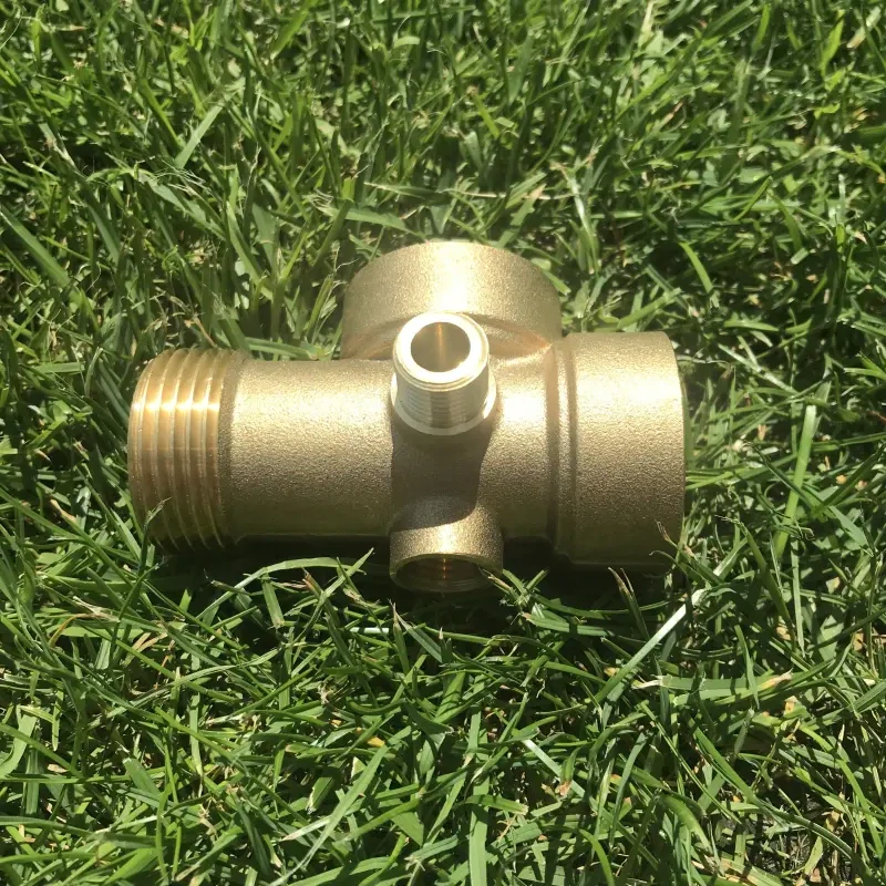 Mosazná 5-ti cestná tvarovka 82mm