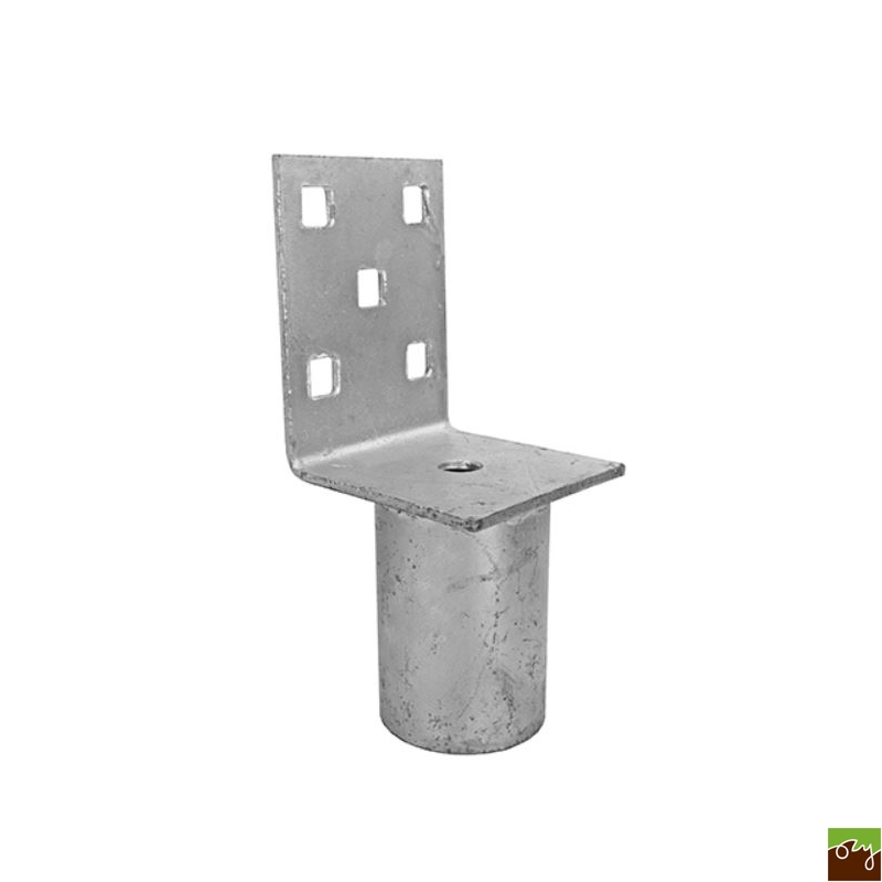 Nástavec na zemní šroub "L" 70x70x90x52mm