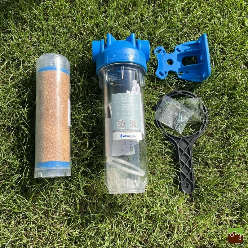 Set 10" filtru SENIOR SOLO 1" na železo a mangan