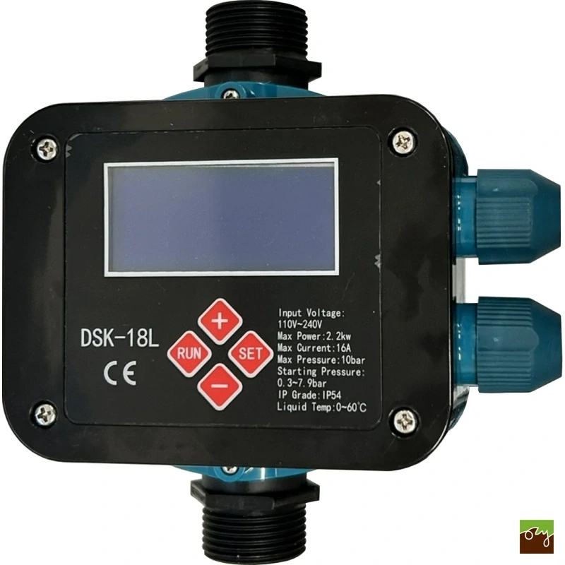 Průtokový spínač DSK-18L LCD