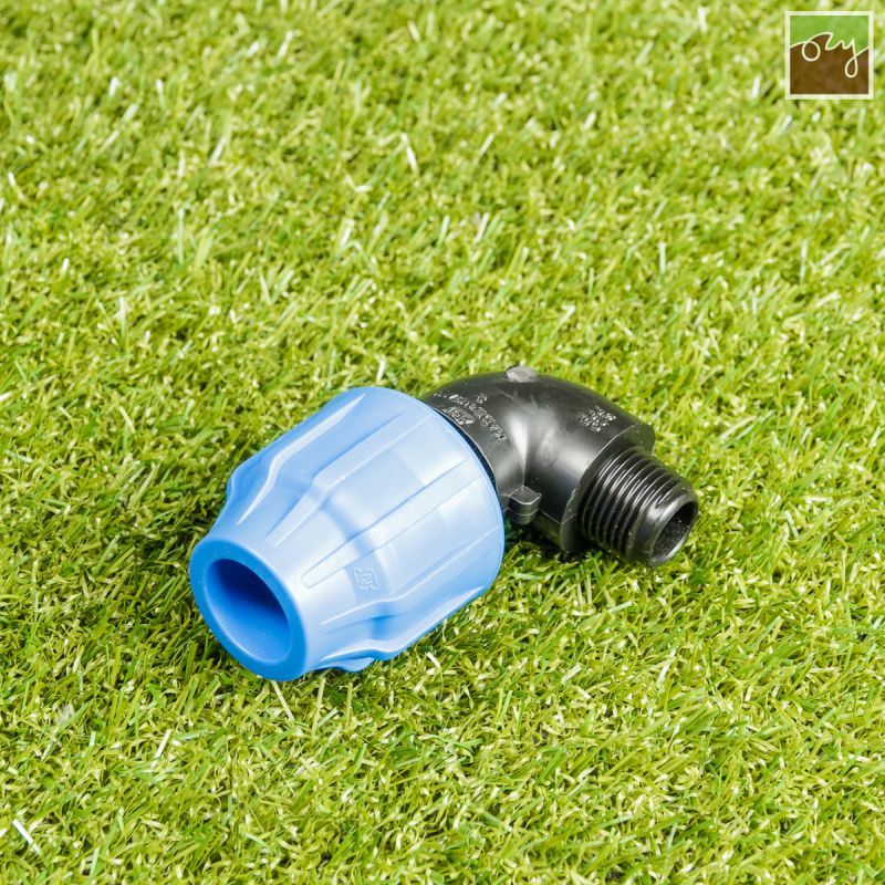 PP koleno Ø20mm - 1/2" vnější závit