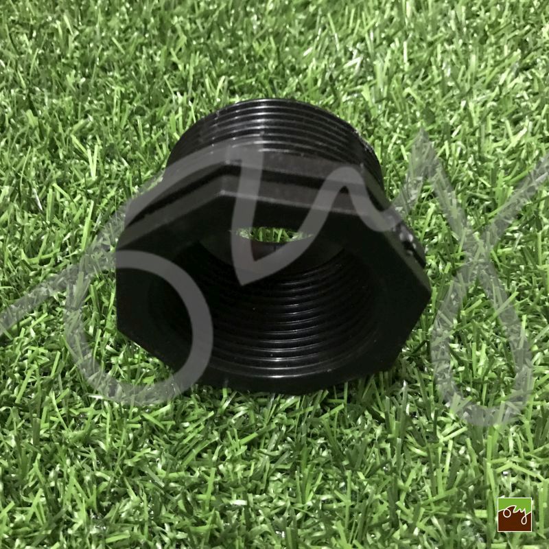 Plastová redukce 6/4" vnější - 5/4" vnitřní závit