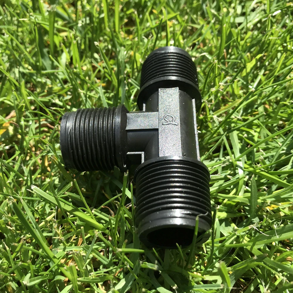 Plastový T-kus 3x 3/4" vnější závit