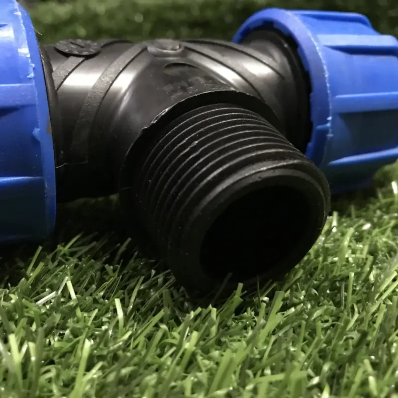 PP T-kus na PE potrubí Ø25mm - 1" vnější závit