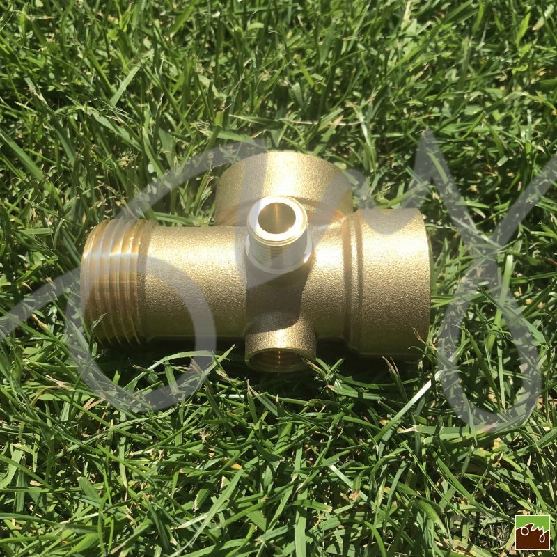 Mosazná 5-ti cestná tvarovka 82mm