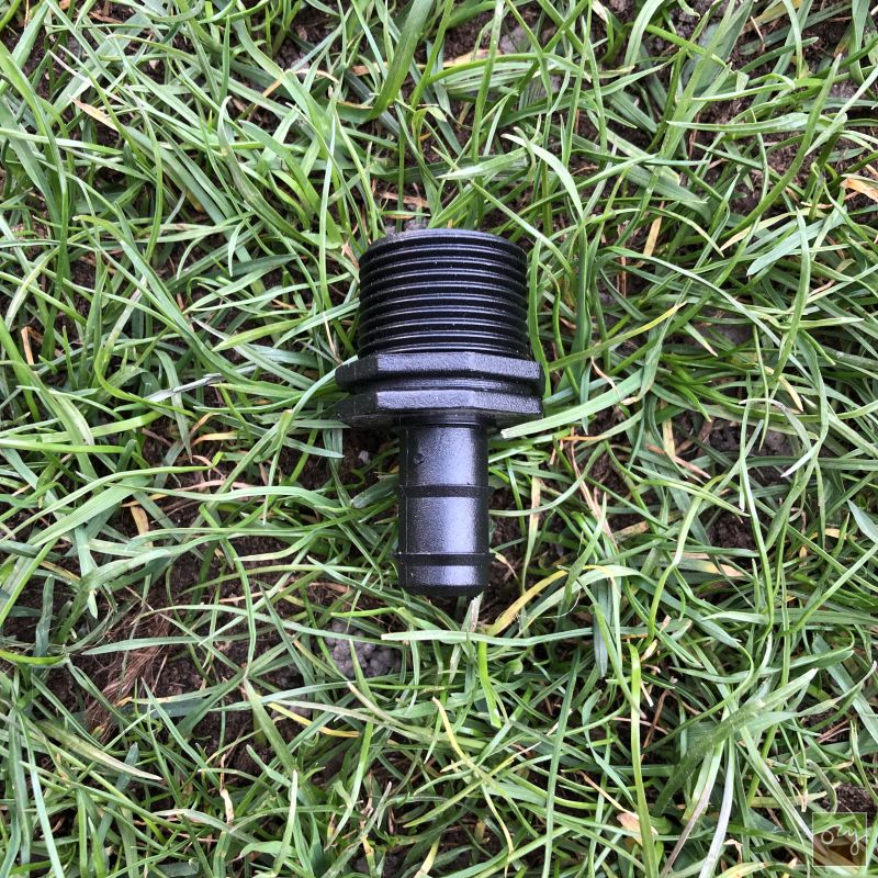 Nástrčná průchodka Ø16 - 3/4" vnější závit