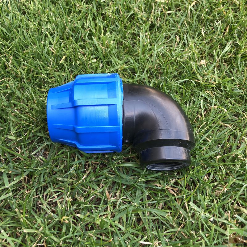 PP koleno Ø40mm - 1" vnitřní závit