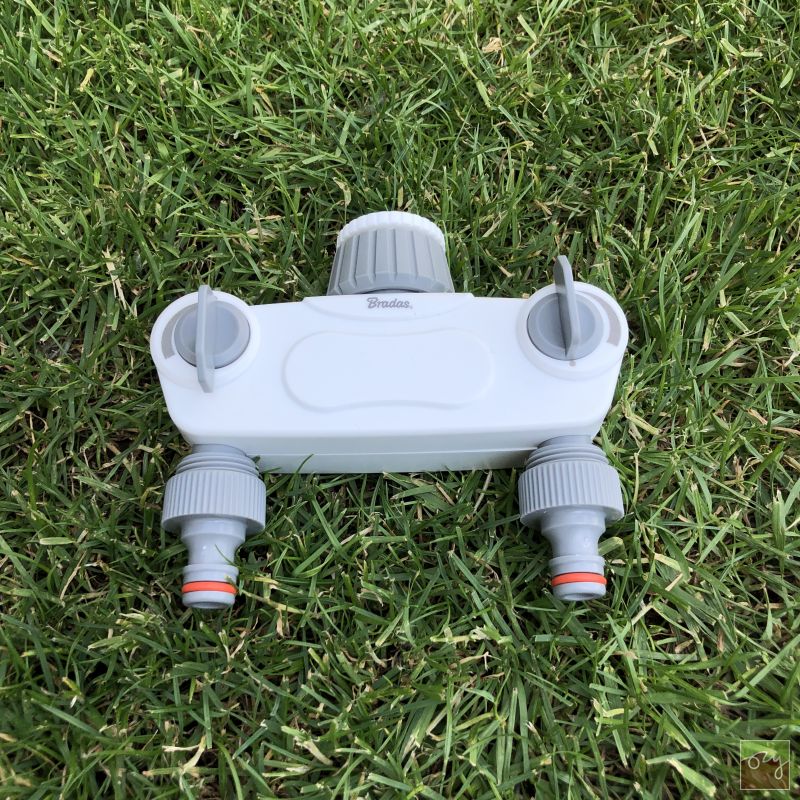 2-cestný rozdělovač s ventily - 1" + 3/4" vnitřní závit