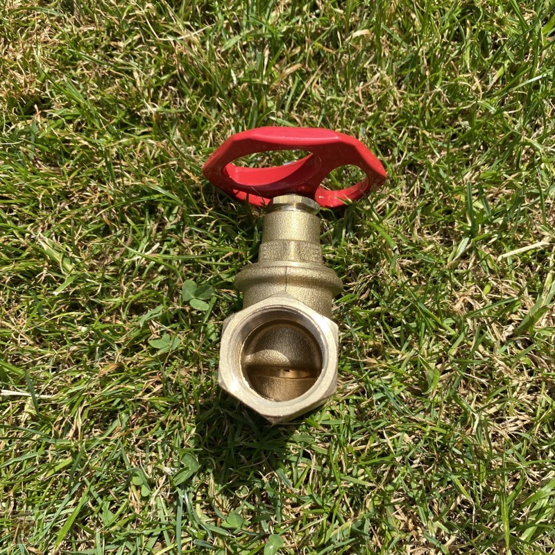 Uzavírací ventil s kolečkem - 2x 3/4" vnitřní závit