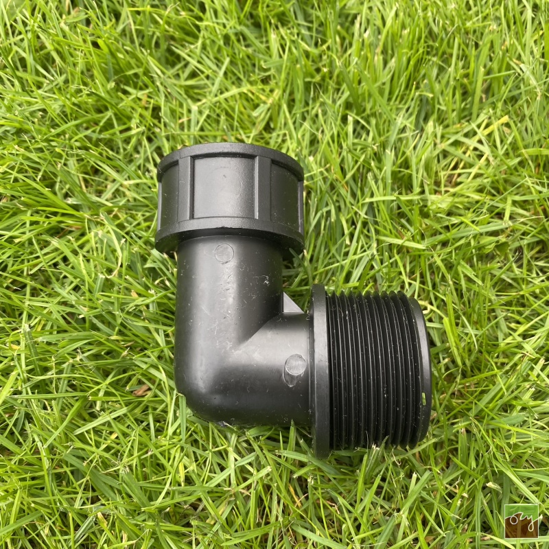 Plastové redukované koleno 5/4" - 1" vnější a vnitřní závit