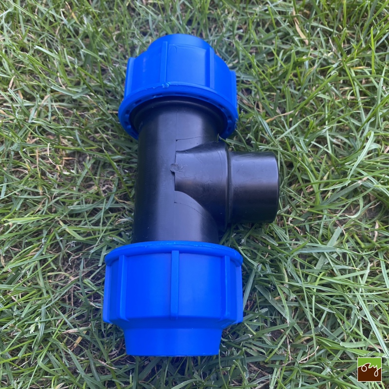 PP T-kus na PE potrubí Ø32mm 3/4" vnitřní závit