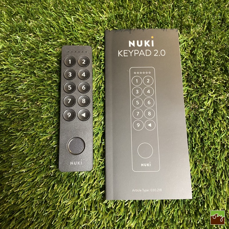 Kódovací klávesnice NUKI KEYPAD 2.0 se čtečkou otisků prstu