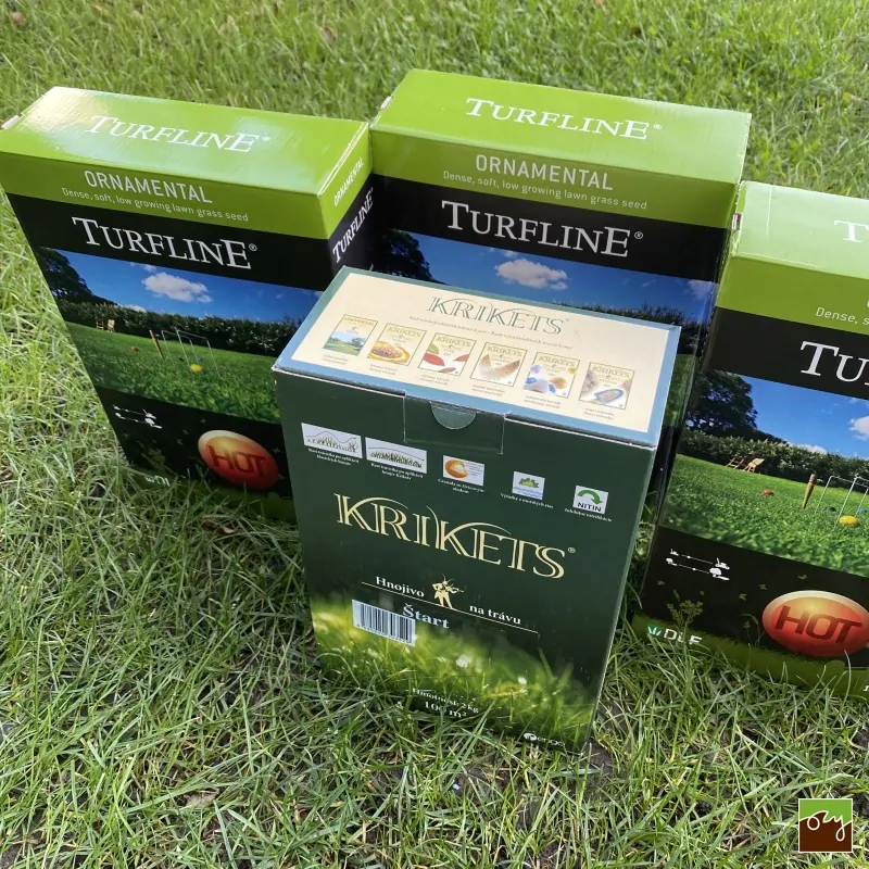 SET Travní směs DLF Ornamental PARK + startovací hnojivo | 3x1kg + 2kg