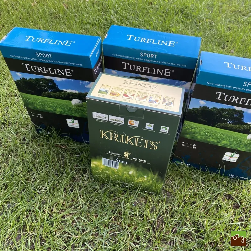SET Travní směs DLF SPORT + startovací hnojivo | 3x1kg + 2kg