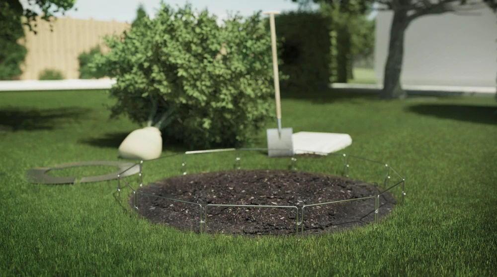 Dočasné ohraničení pro robotické sekačky