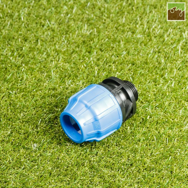 PP průchodka Ø32mm  - 1" vnější závit