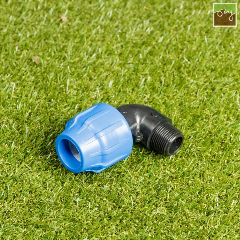 PP koleno Ø25mm - 3/4" vnější závit