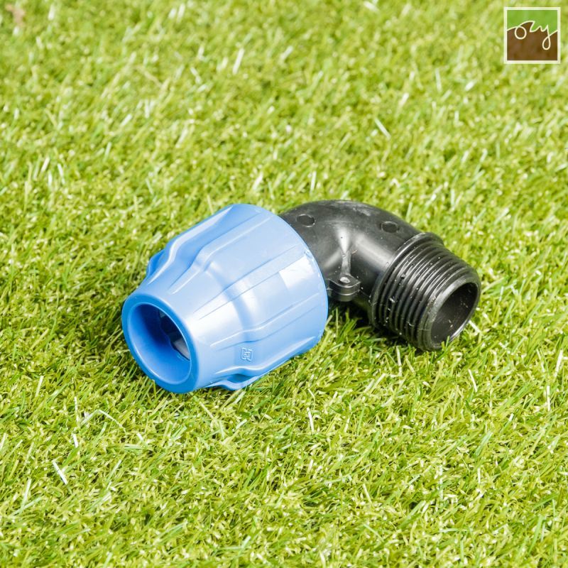 PP koleno Ø25mm - 1" vnější závit