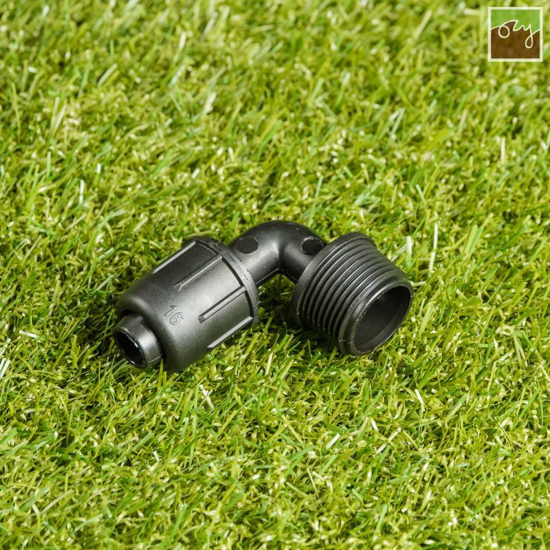 Šroubovací koleno Ø16mm - 3/4" vnější závit