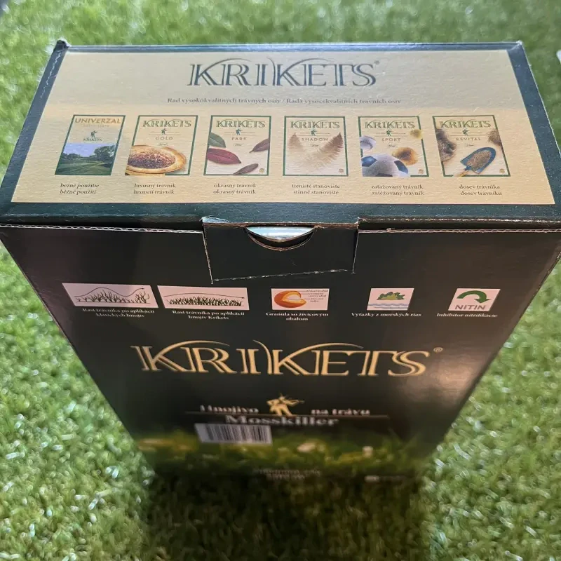Hnojivo proti mechu KRIKETS®, krabice 2kg