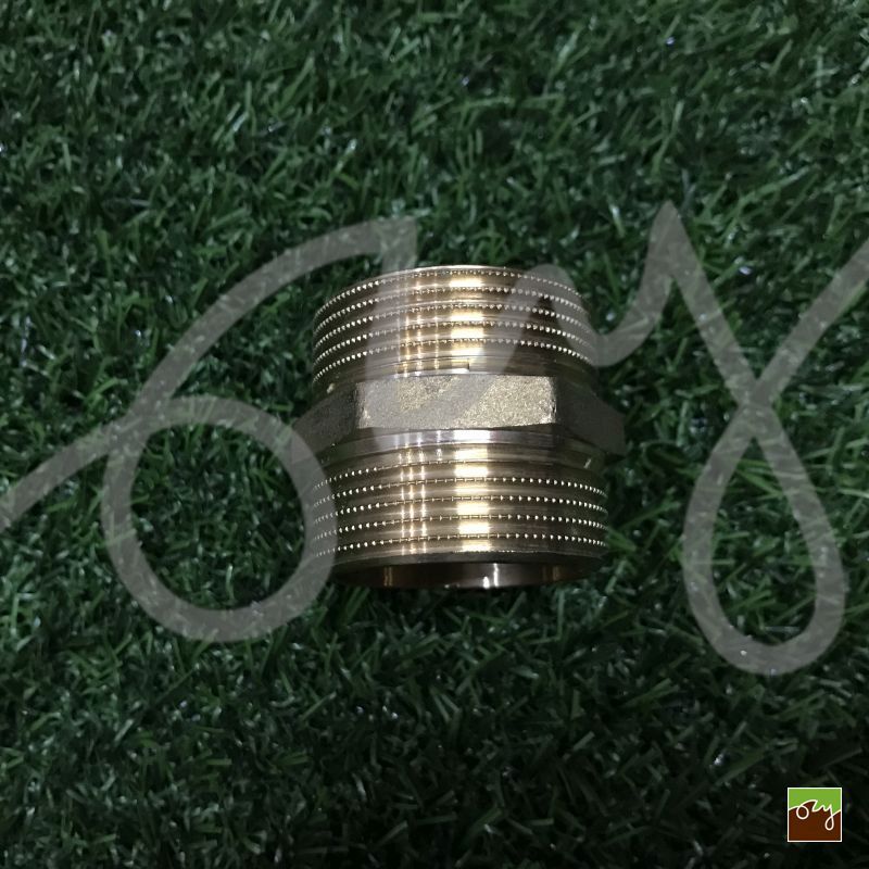 Mosazná spojka 2x 5/4" vnější závit