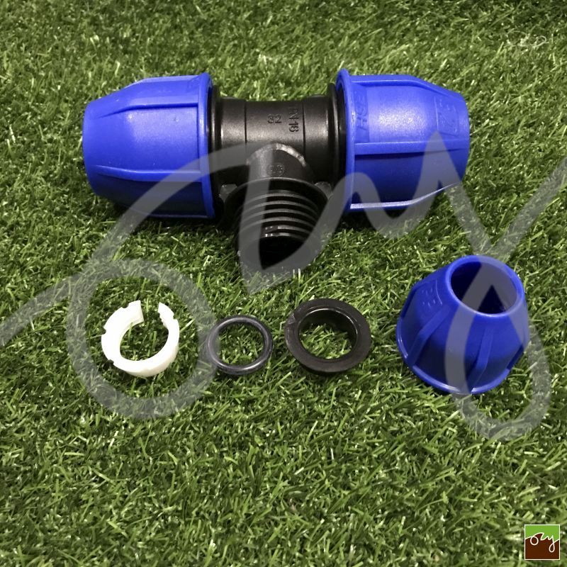 PP T-kus na PE potrubí redukovaný Ø32mm - Ø20mm