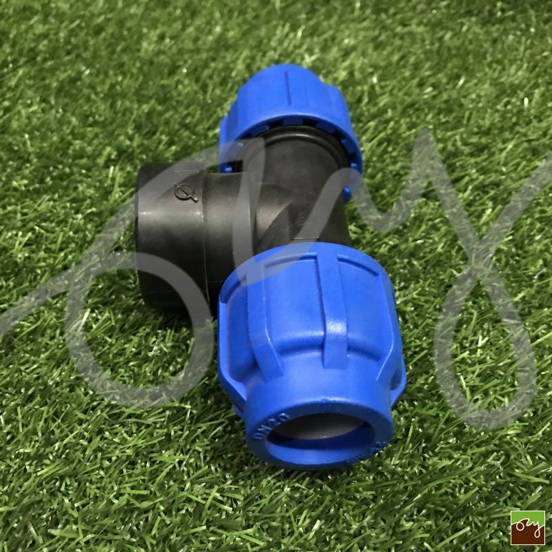 PP T-kus na PE potrubí Ø25mm 1" vnitřní závit