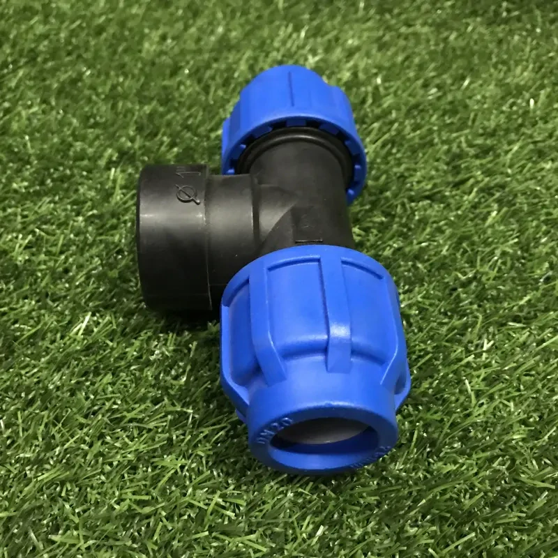 PP T-kus na PE potrubí Ø25mm 1" vnitřní závit