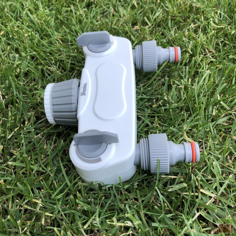 2-cestný rozdělovač s ventily - 1" + 3/4" vnitřní závit