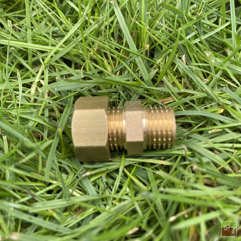 Mosazná zátka 1/4" vnitřní závit