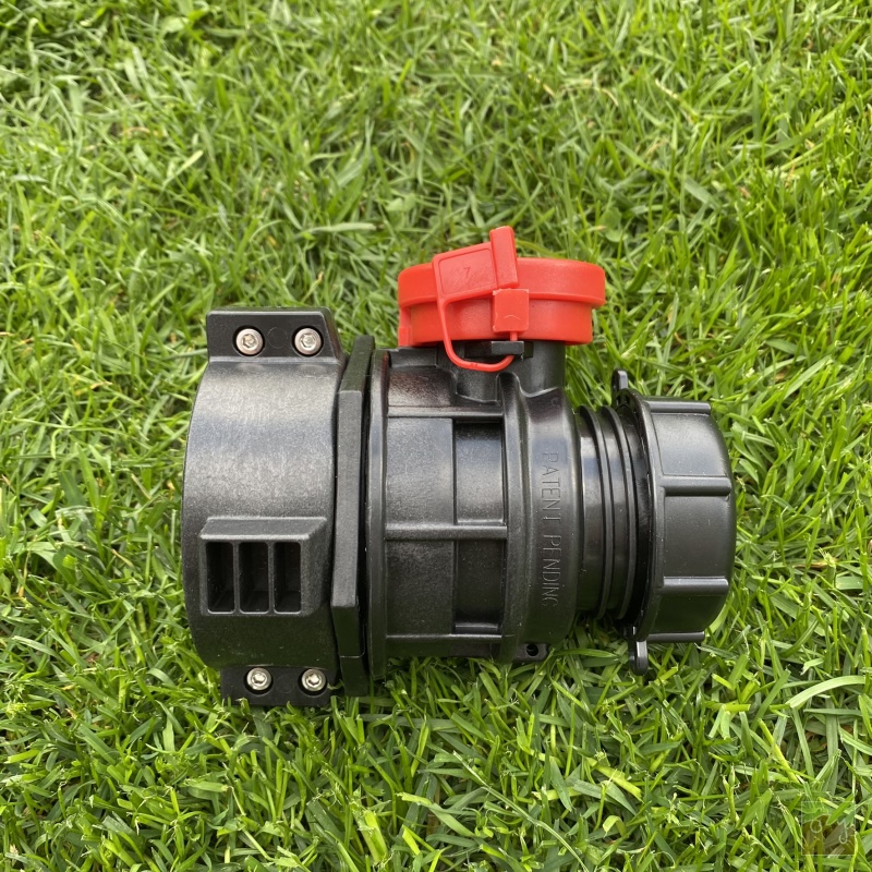 Kulový IBC ventil S75x6 - S60x6 s plastovou přírubou