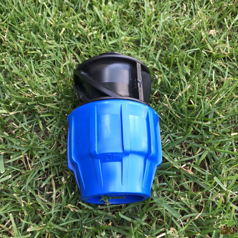 PP průchodka Ø40mm  - 1" vnější závit