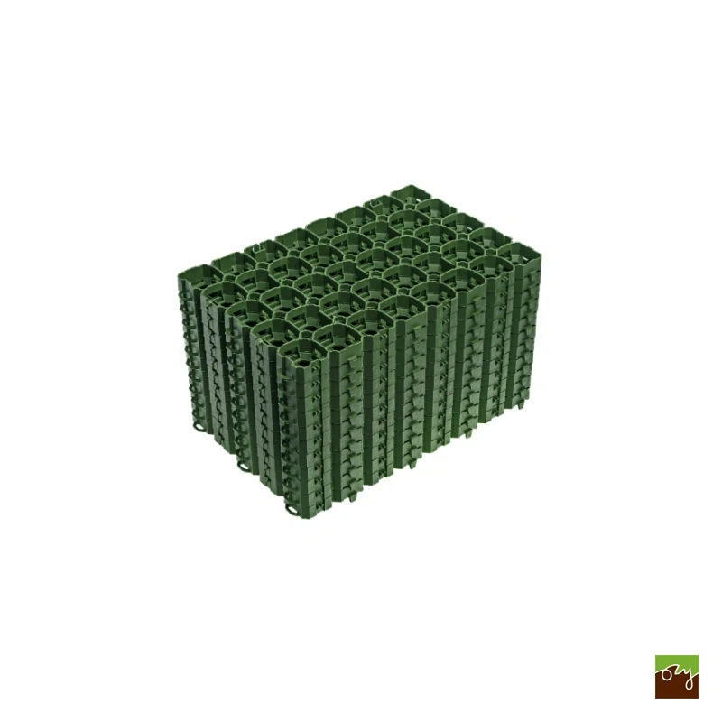 Parkovací deska OZYraster zelená