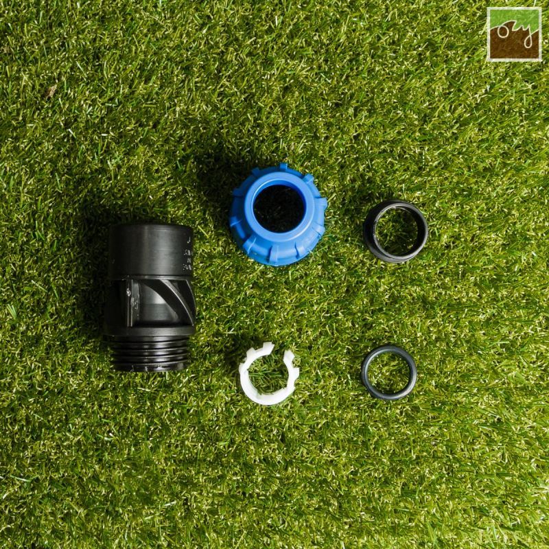 PP průchodka Ø25mm - 1" vnitřní závit