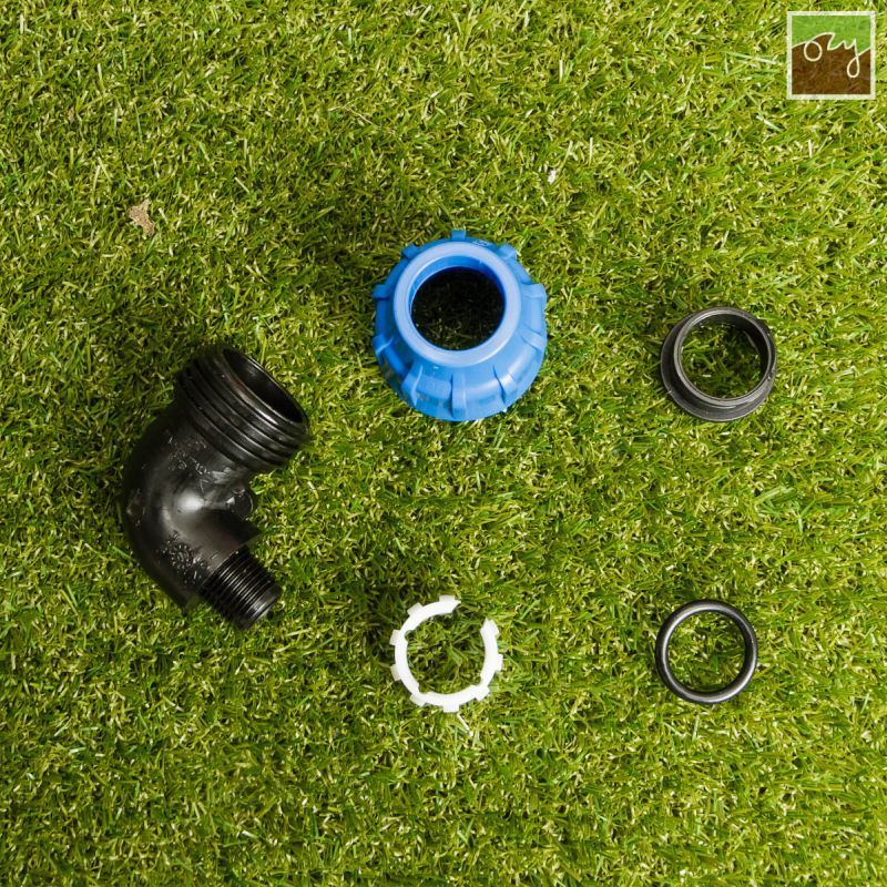 PP koleno Ø25mm - 1/2" vnější závit