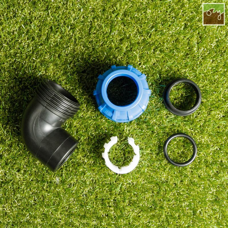 PP koleno Ø32mm - 1" vnitřní závit