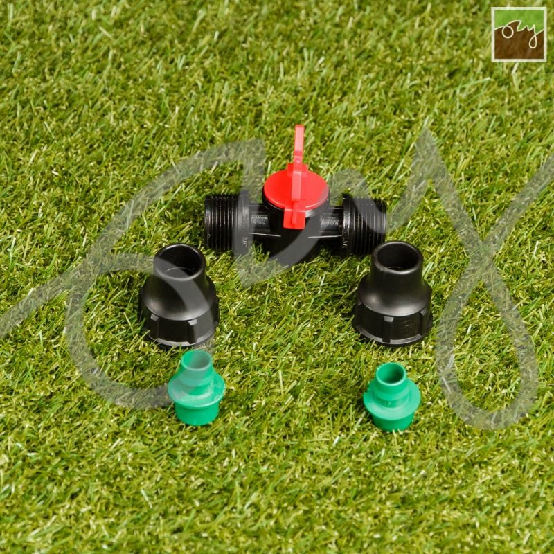 Kulový ventilek - Ø16mm na kapkové potrubí