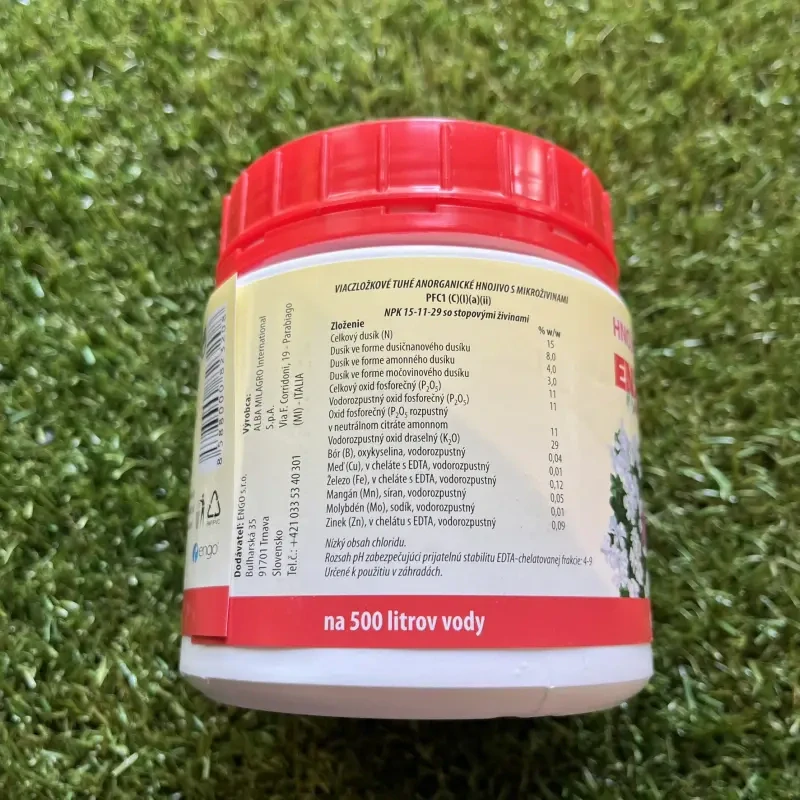 Hnojivo pro kvetoucí rostliny | NPK 15-11-29 | 0,5kg