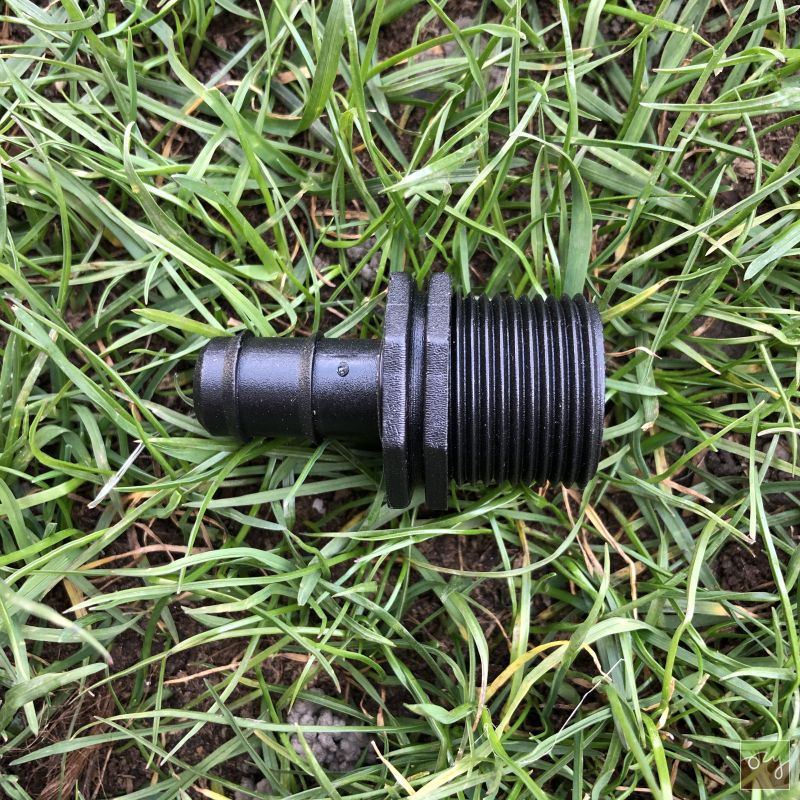 Nástrčná průchodka Ø16 - 3/4" vnější závit