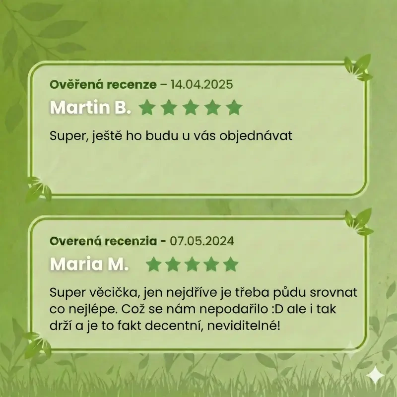 Neviditelný obrubník OZYboard 80 SET (24+50)